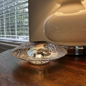 orrefors candle holder